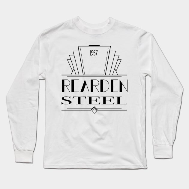 Rearden Steel Long Sleeve T-Shirt by Witty Things Designs